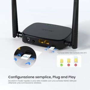 روتر سیم‌کارتی 4G تندا مدل 4G03 Pro